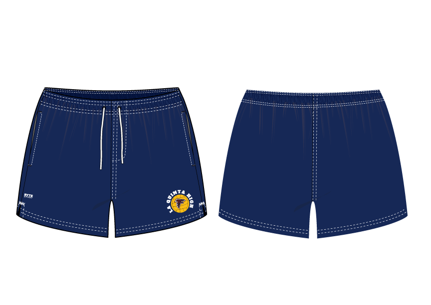 La Quinta water Polo Navy  5" Shorts