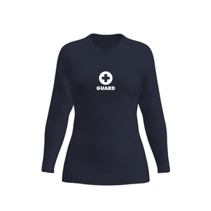 Women's Long Sleeve Lifeguard Performance Rashguard v2