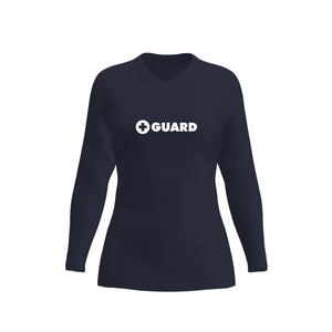 Women's Long Sleeve Lifeguard Performance Rashguard