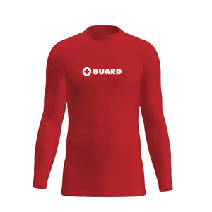 Men's Long Sleeve Lifeguard Performance Rashguard