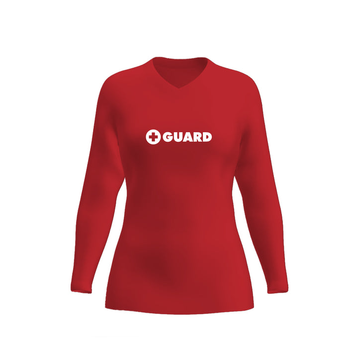 Women's Long Sleeve Lifeguard Performance Rashguard