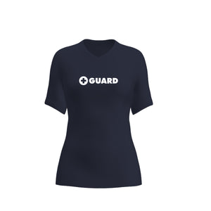 Women's Short Sleeve Lifeguard Performance Rashguard