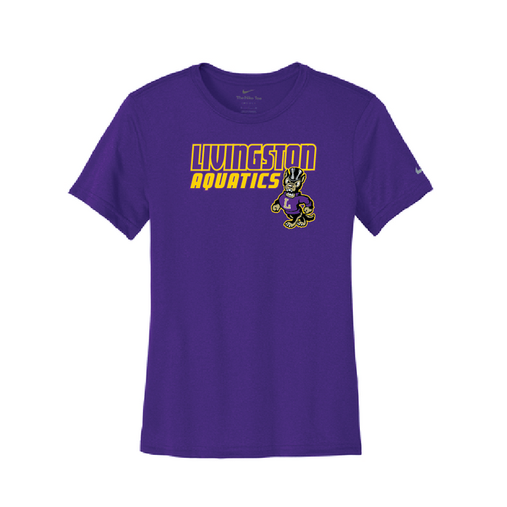 Livingston Nike Women's Swoosh Sleeve Legend Tee