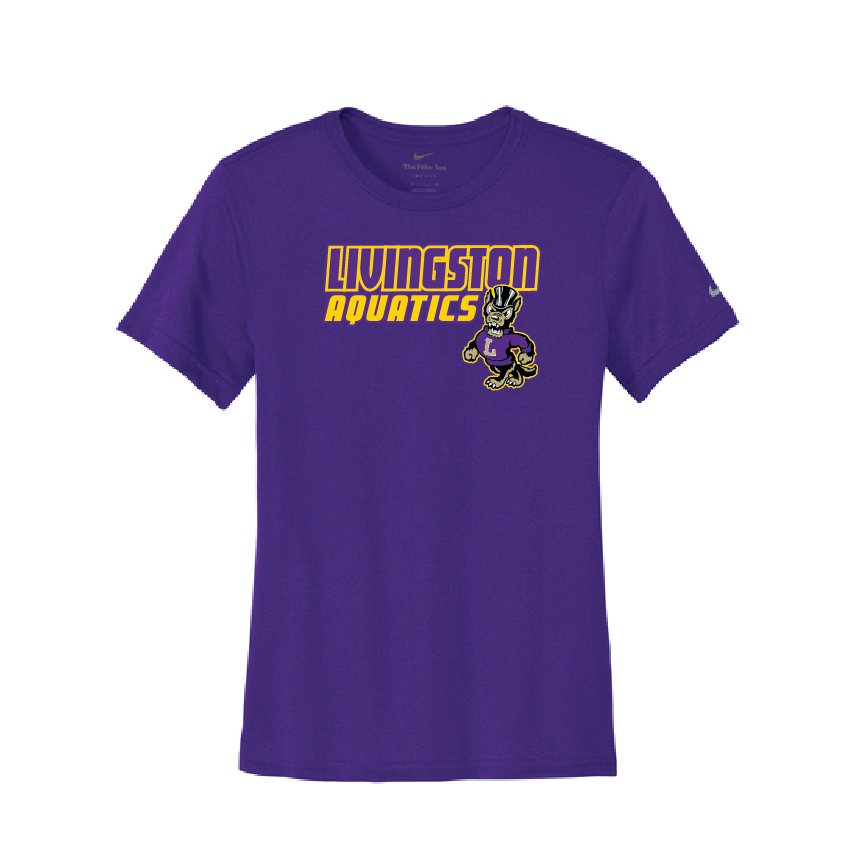 Livingston Nike Women's Swoosh Sleeve Legend Tee