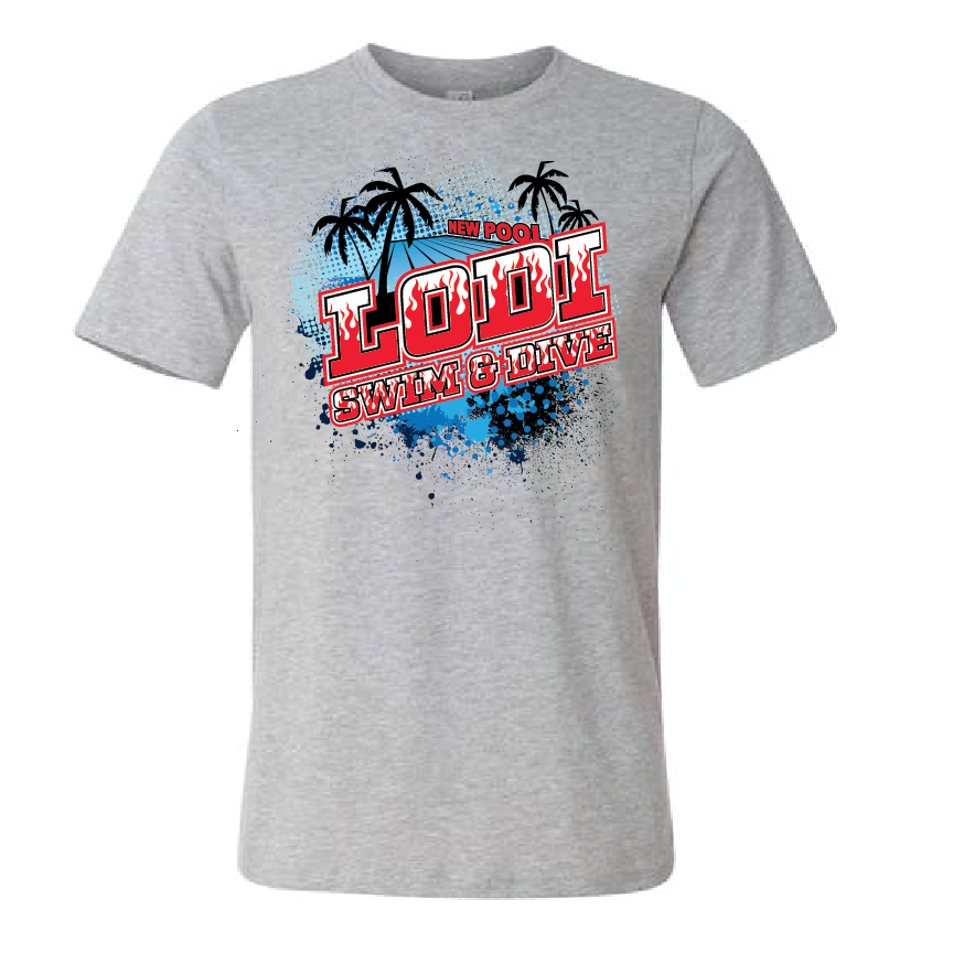 Lodi Sponsor T-Shirt 2024 Heather Gray