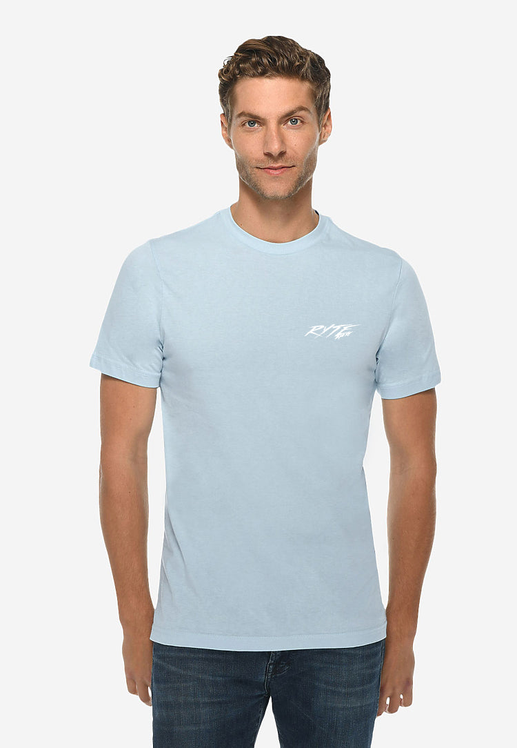 Unisex 80´s T-shirt Blue Mist RYTE Sport