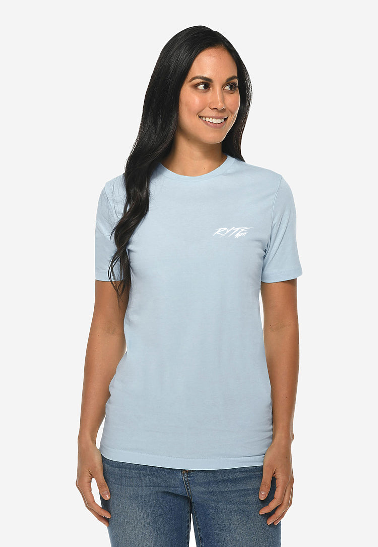 Unisex 80´s T-shirt Blue Mist RYTE Sport