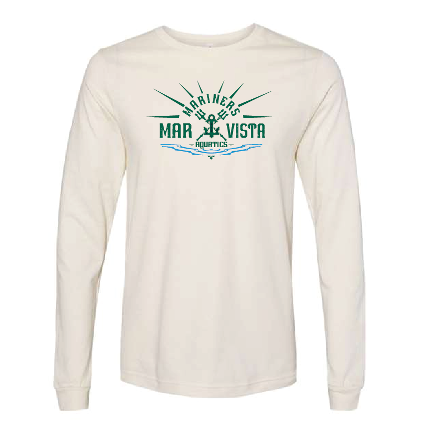 Mar Vista Long Sleeve tee- White RYTE Sport