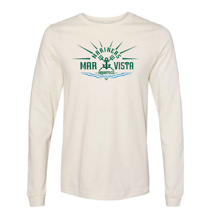 Mar Vista Long Sleeve tee- White RYTE Sport