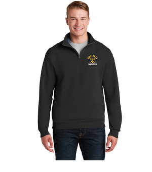 Mar Vista Unisex 1/4 zip Swim - Black RYTE Sport