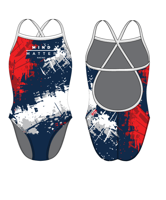 Mind Over Matter Crossback - Red White RYTE Sport