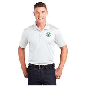 Nova Men's Polo Shirt - White San Mar
