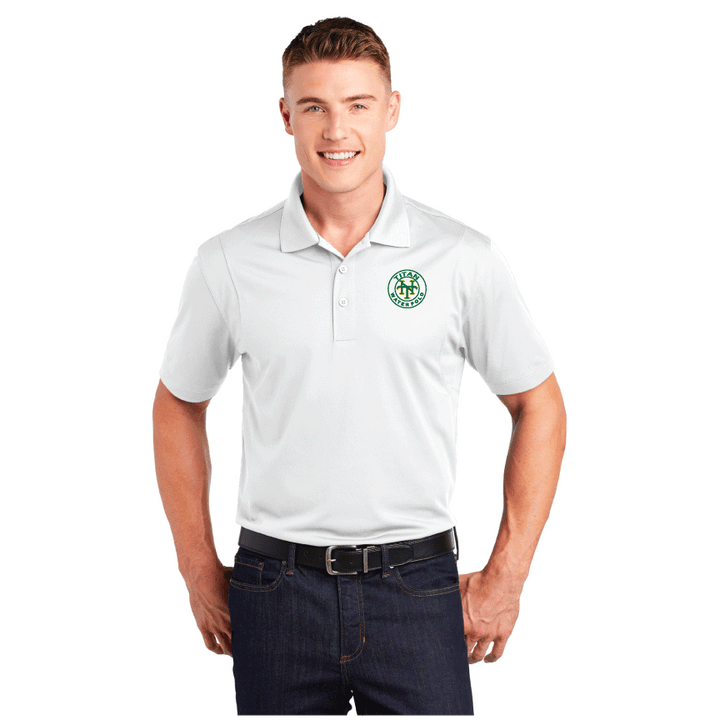 Nova Men's Polo Shirt - White San Mar