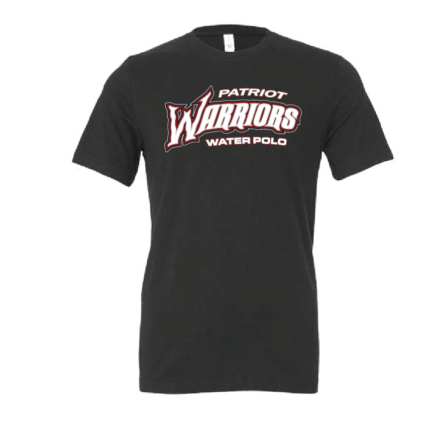 Patriot Water Polo Unisex Tee - Black