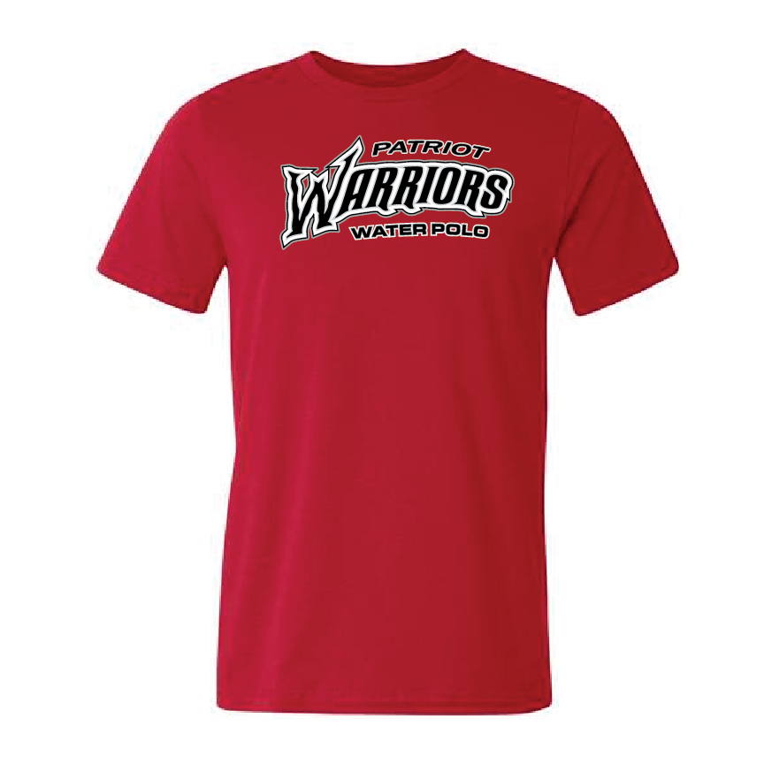 Patriot Water Polo Unisex Tee - Red RYTE Sport