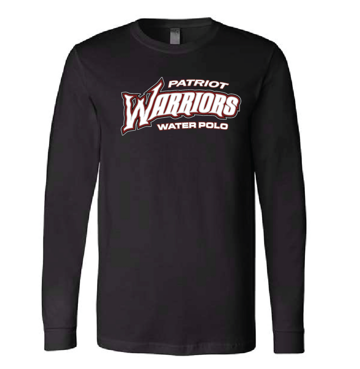 Warrior Water Polo Long Sleeve - Black RYTE Sport
