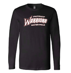 Warrior Water Polo Long Sleeve - Black RYTE Sport