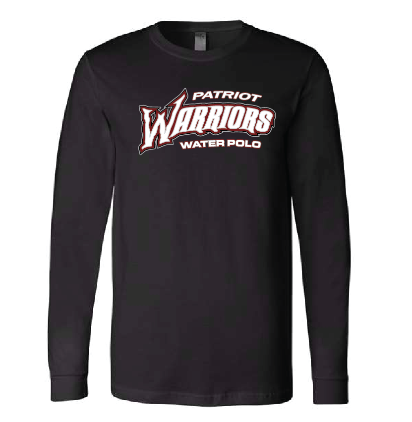 Warrior Water Polo Long Sleeve - Black RYTE Sport