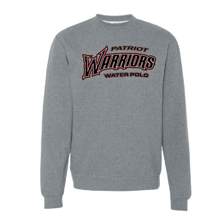 Patriot Unisex Water Polo Crewneck - Gunmetal RYTE Sport