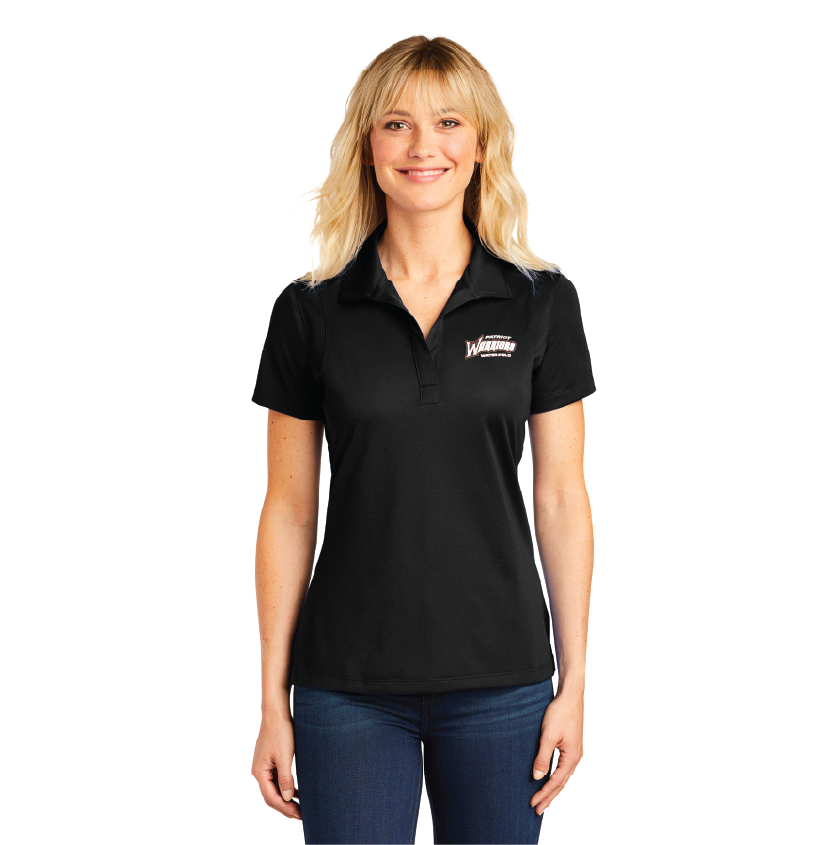 Patriot Women's Polo Shirt - Black RYTE Sport