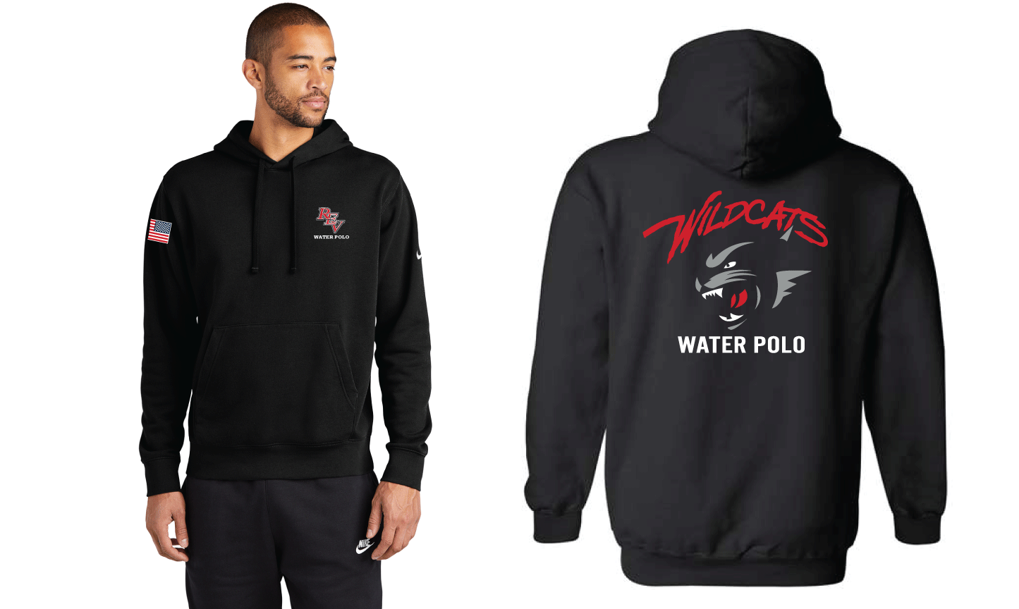 REV Nike Hoodie  2025 - Black