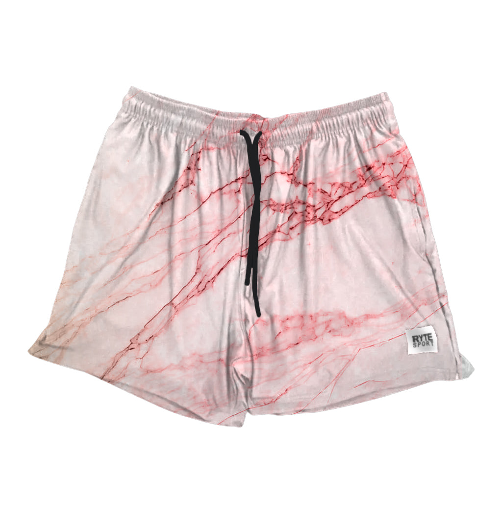 Men's Marble Orange Swim Shorts RYTE Sport