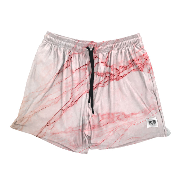 Men's Marble Orange Swim Shorts RYTE Sport