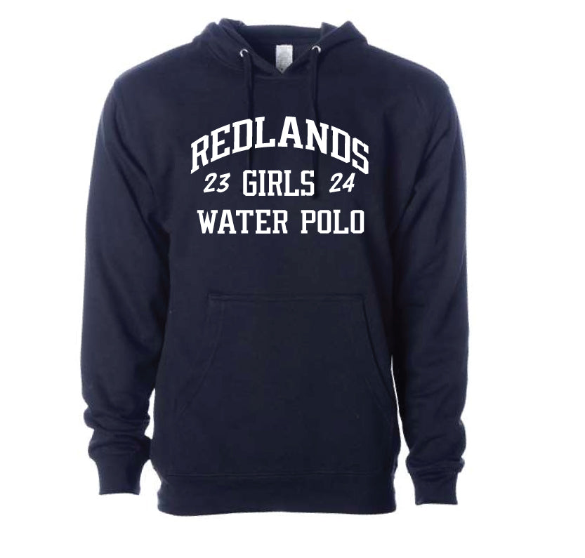 Redlands Girls Water Polo Hoodie 2023-24- Navy RYTE Sport