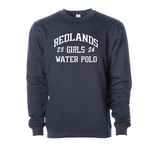 Redlands Girls Water Polo Crewneck - Navy RYTE Sport