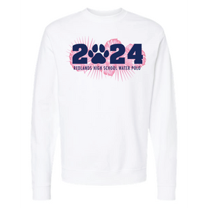 Redlands High School Girl's Long Sleeve Tee - White RYTE Sport