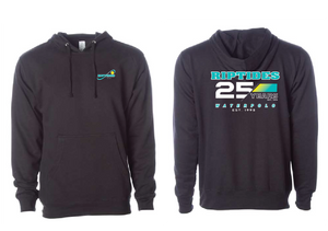 Riptides Unisex Adult Hoodie 25th - Black RYTE Sport