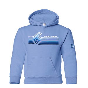 Rocky Point Youth Pullover Hoodie - Light Blue