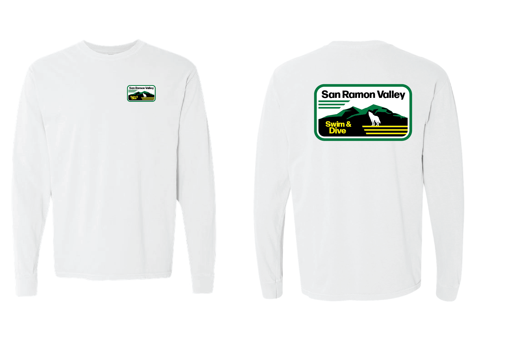 SRV Comfort Colors Unisex Long Sleeve Tee - White