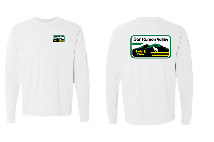 SRV Comfort Colors Unisex Long Sleeve Tee - White