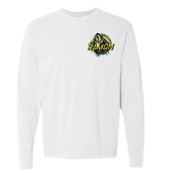 Srv Heavyweight Long Sleeve Tee White Ryte Sport 0847