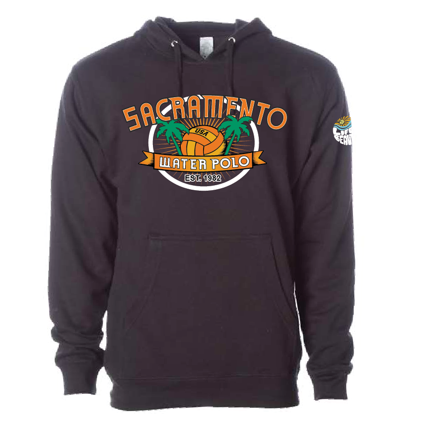 Sac Polo Unisex Adult Hoodie - Black RYTE Sport