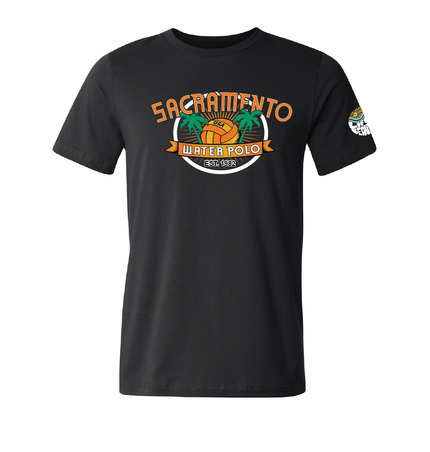 Sac Polo Unisex tee Black Tee RYTE Sport