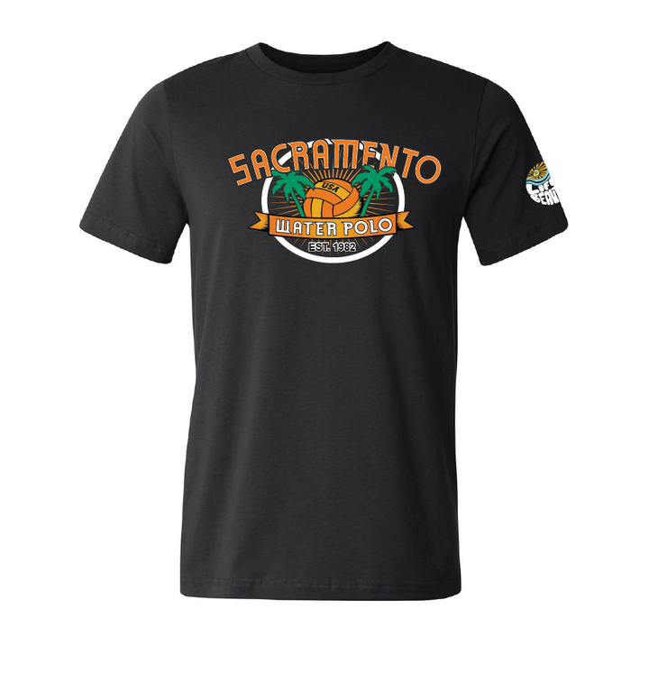 Sac Polo Unisex tee Black Tee RYTE Sport