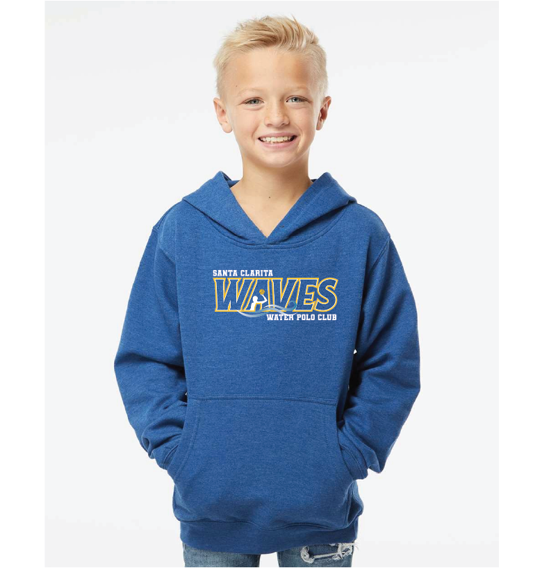 Santa Clarita Youth Hoodie - Heathered Royal New