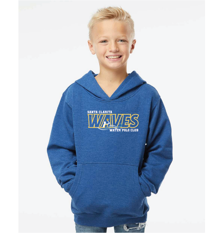 Santa Clarita Youth Hoodie - Heathered Royal New