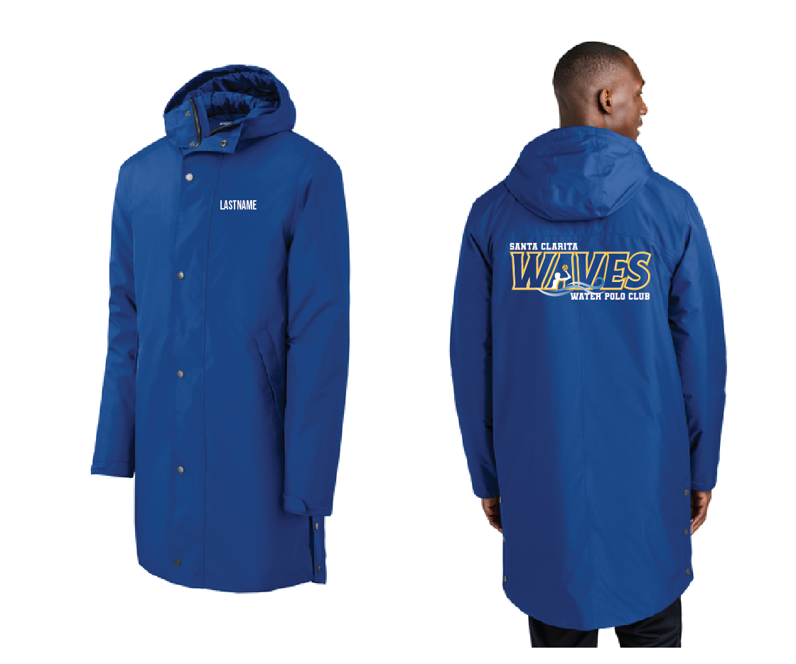 CUSTOM Santa Clarita Parka - Royal New