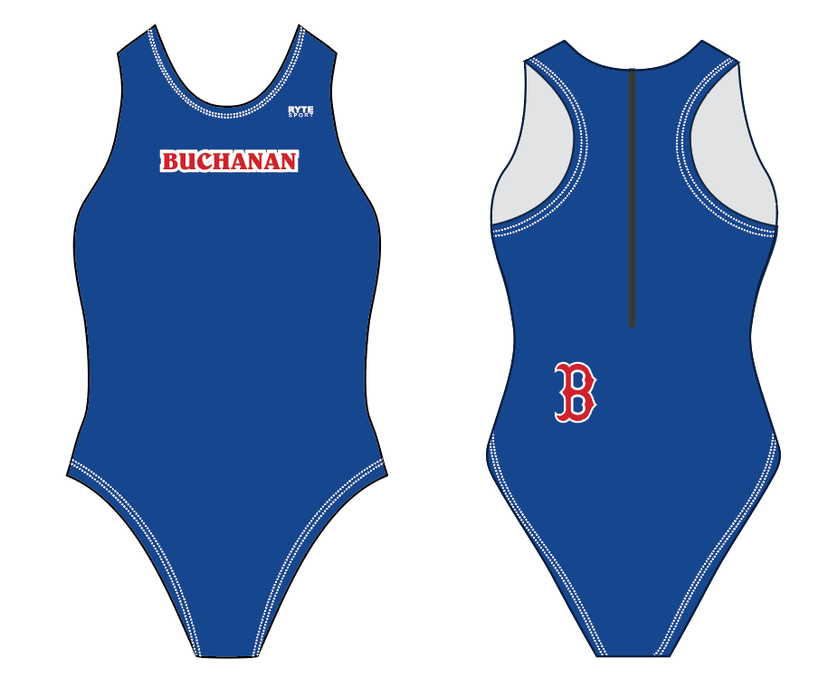 Embroidered Buchanan - Alta Sierra - Water Polo Zip RYTE