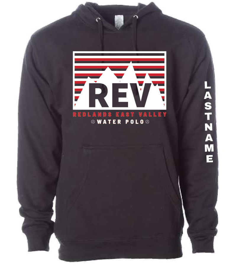 CUSTOM REV Unisex Hoodie - Black RYTE Sport