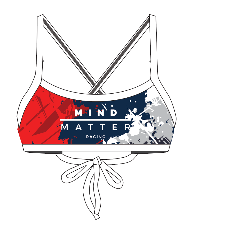 MInd Over Matter Red White NavyTop