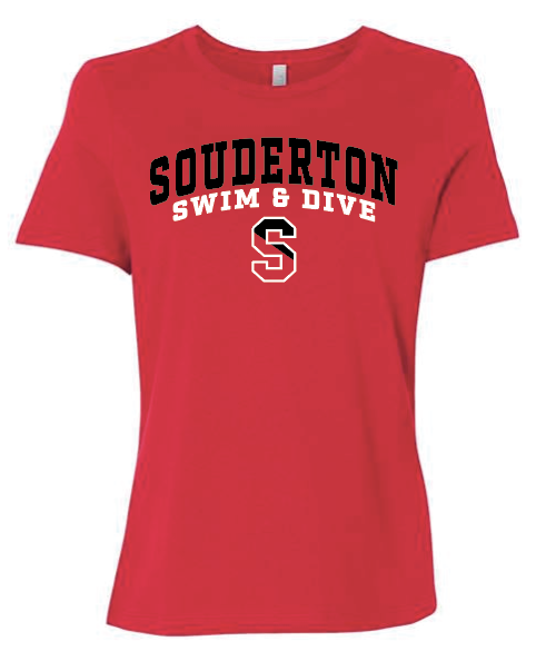 Souderton Swim apparel- Red