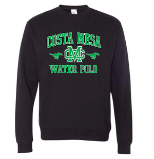Costa Mesa Crewneck Unisex - Black RYTE Sport