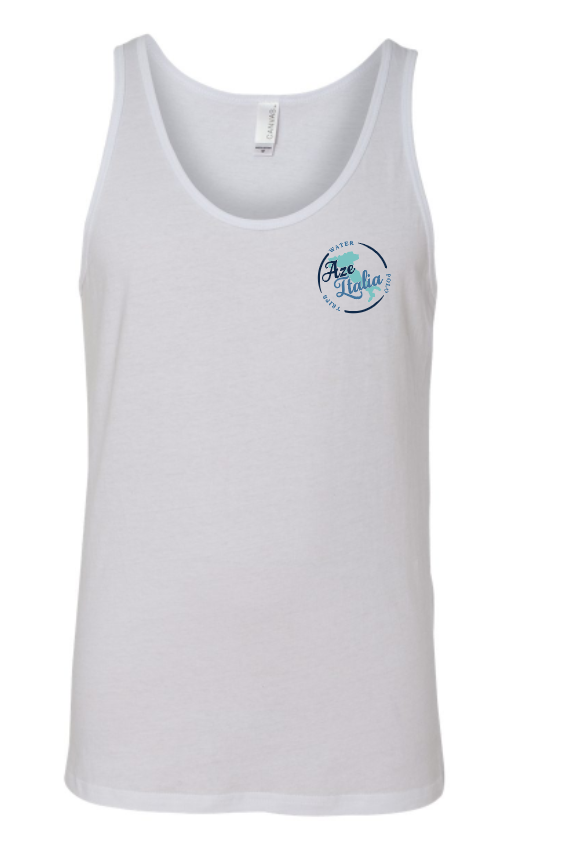 Aze Italia Unisex Tank Top - White RYTE Sport