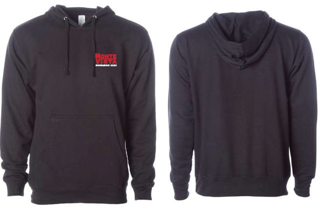 Monte Vista Hoodie Front Logo - Black RYTE Sport