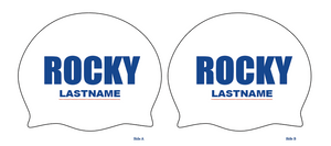 CUSTOM Rocky Point Silicone Swim caps 2nd order - Pair (Copy)