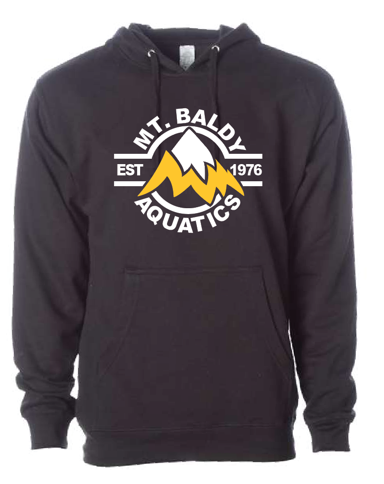 Mt. Baldy Unisex Hoodie - Black RYTE Sport